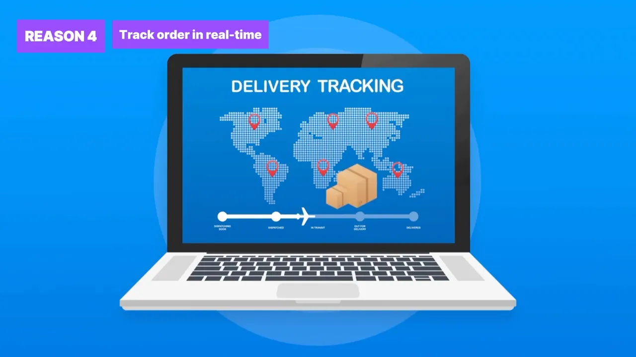 Receive live update through order tracking in real time with DSers AliExpress app